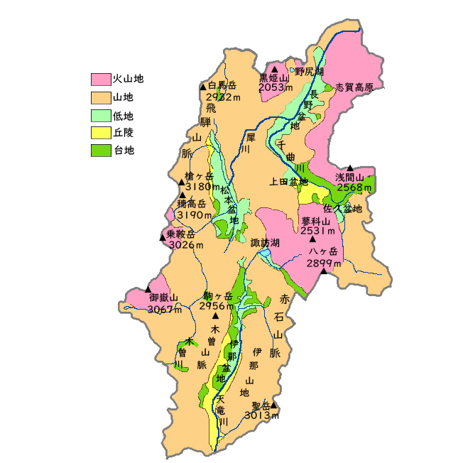 長野県 統計でみる都道府県のすがた 社会科調べ学習 しらべがくしゅう 用 統計データ 株式会社帝国書院