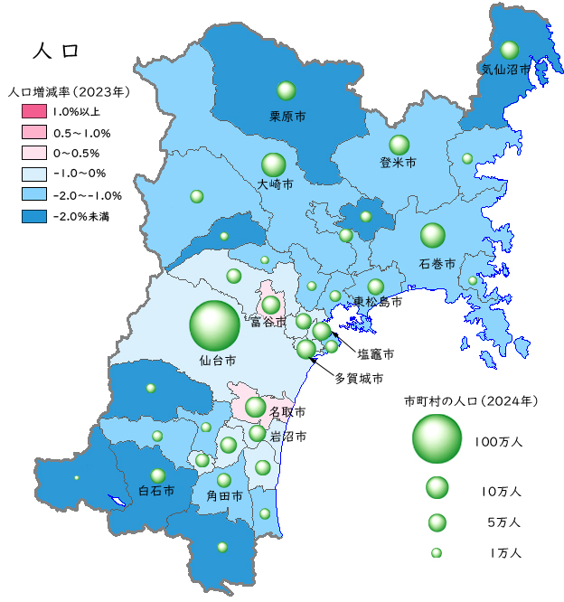 宮城県 統計でみる都道府県のすがた 社会科調べ学習 しらべがくしゅう 用 統計データ 株式会社帝国書院