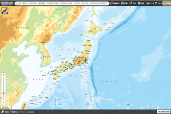 ①地理院地図