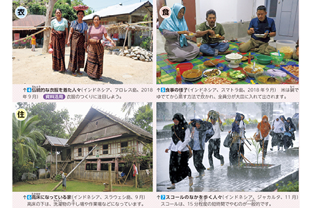 暑い地域での暮らし～インドネシアでの生活～　p.31