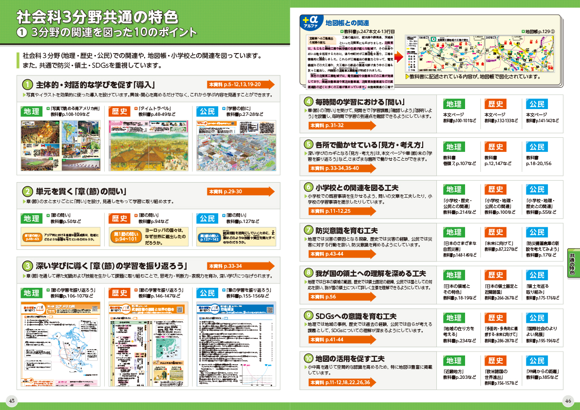 社会科 中学生の地理 帝国書院 中学校 社会科web