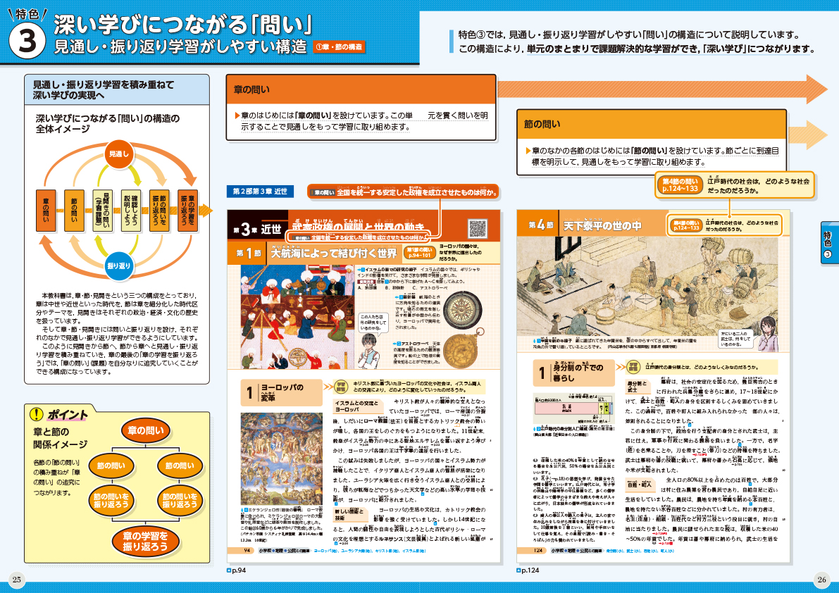 社会科 中学生の歴史 帝国書院 中学校 社会科web